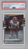 Chase Young from the 2020 Panini Donruss Optic set graded by PSA and given an overall grade of 10.