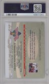 Mike Trout from the 2010 Cedar Rapids Kernels set graded by PSA and given an overall grade of 9.