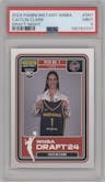 Caitlin Clark from the 2024-25 Panini Instant WNBA set graded by PSA and given an overall grade of 9.