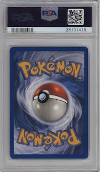 Charizard from the 2003 Pokemon E-CARD set graded by PSA and given an overall grade of 10.