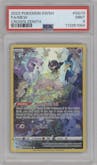 Mew from the 2023 Pokemon SWSH set graded by PSA and given an overall grade of 9.
