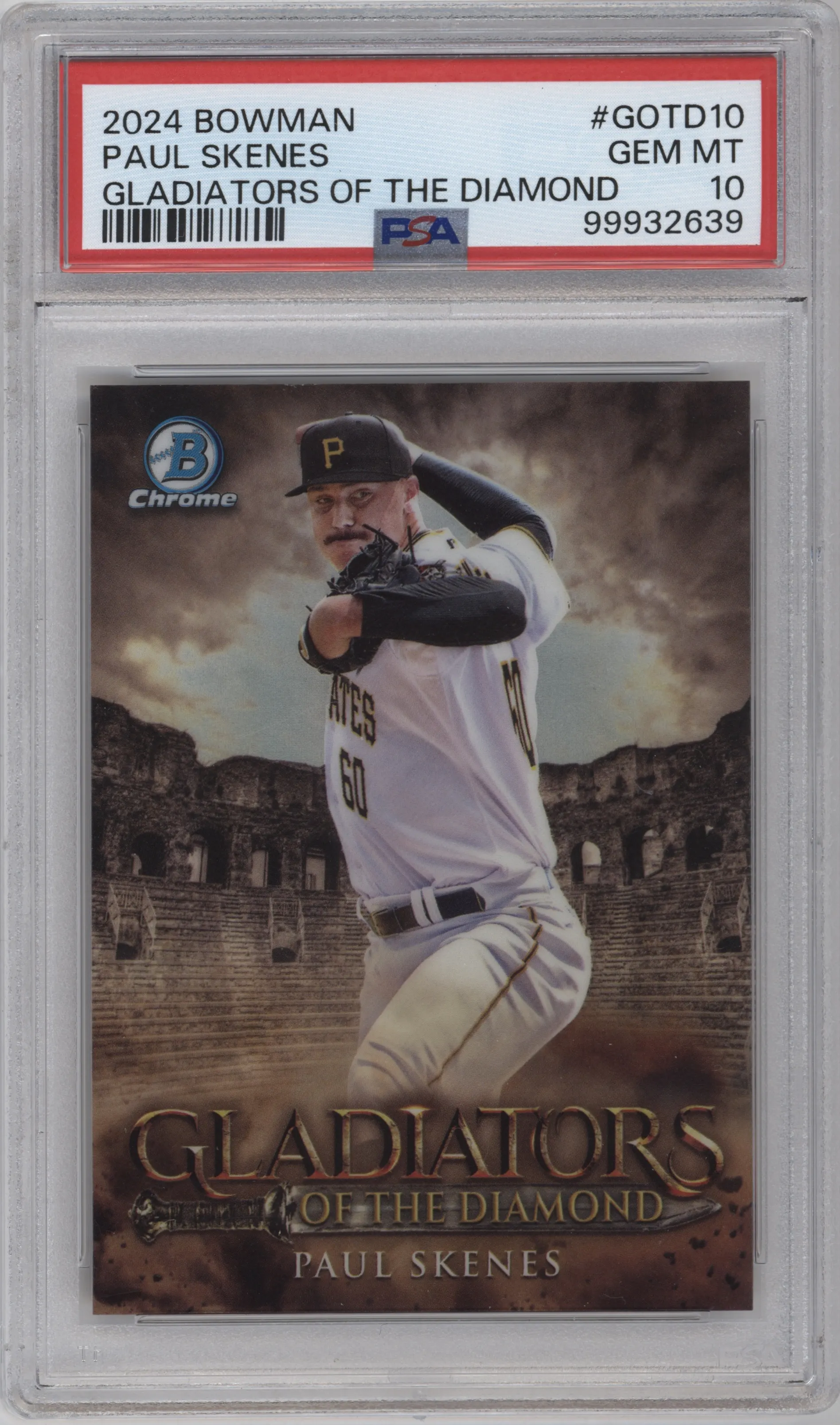2024 Bowman GOTD Paul Skenes PSA 10
