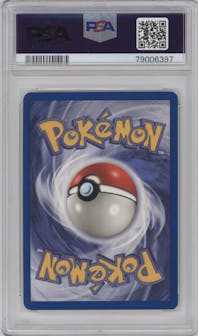 The Boss's Way from the 2000 Pokemon set graded by PSA and given an overall grade of 9.
