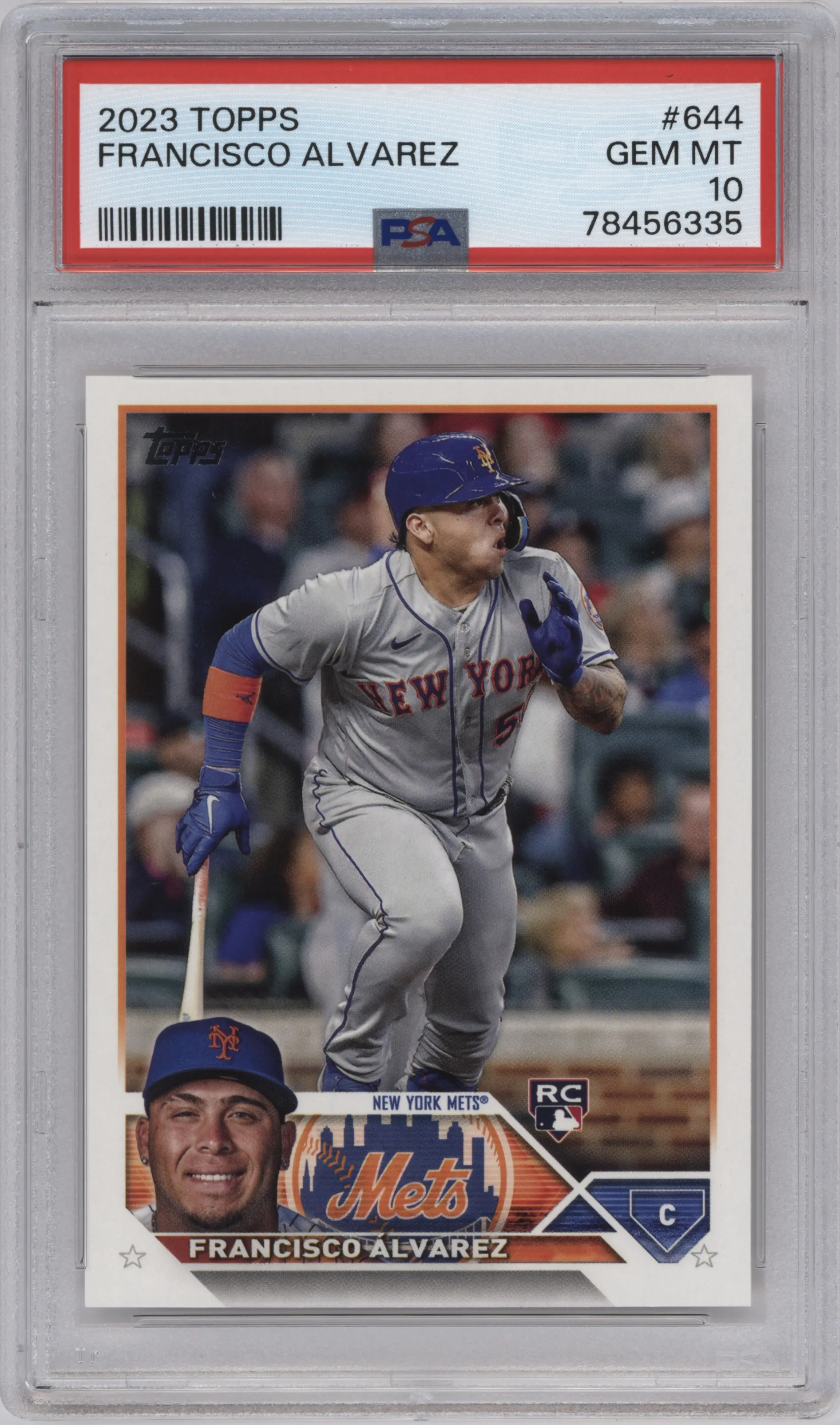 2023 Topps Series 2 Francisco Alvarez PSA 10