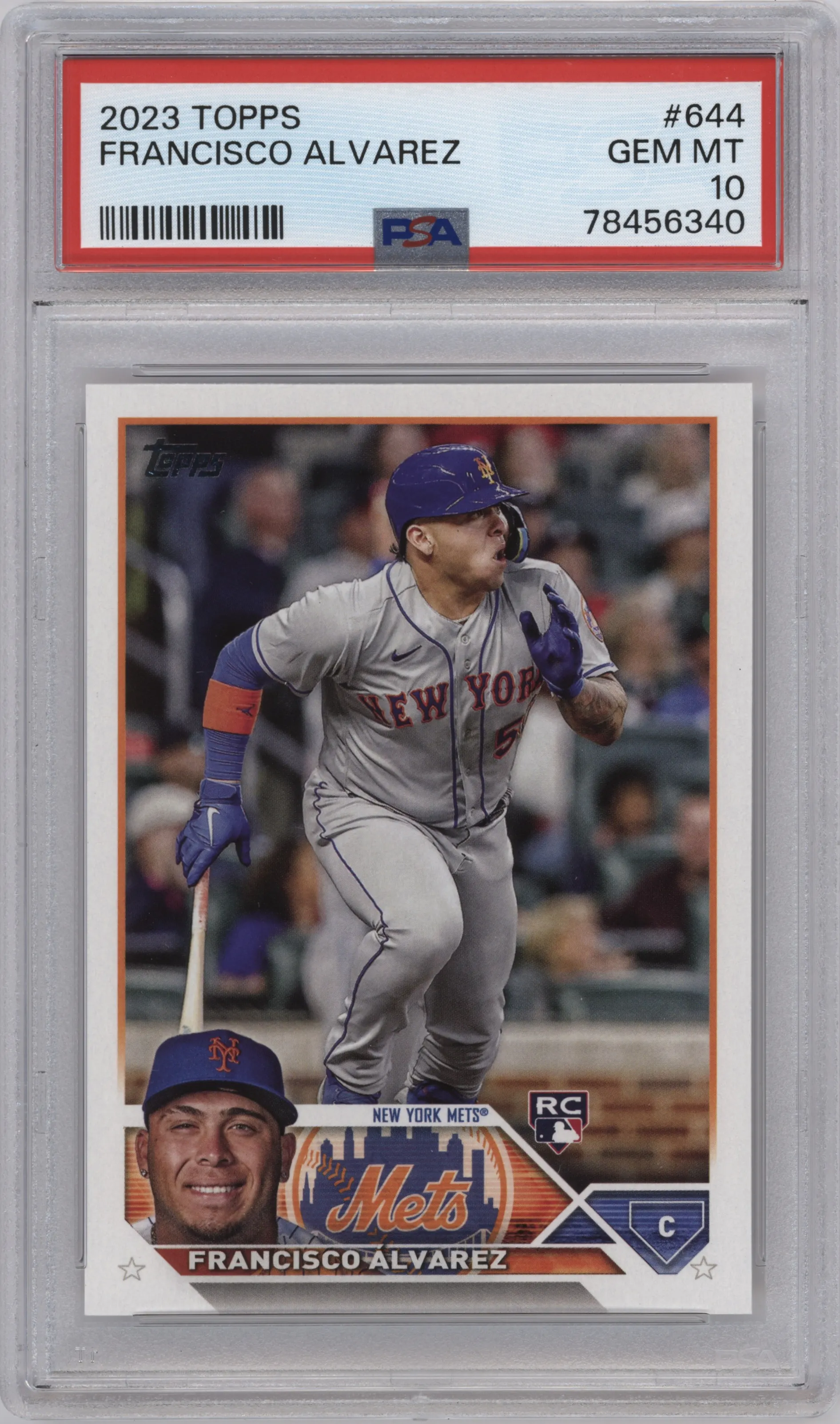2023 Topps Series 2 Francisco Alvarez PSA 10