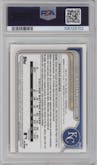 Jac Caglianone from the 2024 Bowman Draft set graded by PSA and given an overall grade of 9.