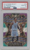 Ja Morant from the 2019-20 Panini Select set featuring a Tri-Color parallel graded by PSA and given an overall grade of 10.