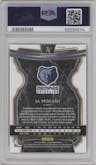 Ja Morant from the 2019-20 Panini Select set featuring a Tri-Color parallel graded by PSA and given an overall grade of 10.
