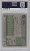 Shohei Ohtani from the 2023 Topps Heritage set graded by PSA and given an overall grade of 10.