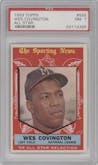 Wes Covington from the 1959 Topps set graded by PSA and given an overall grade of 7.