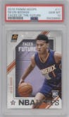Devin Booker from the 2015-16 Panini NBA Hoops set graded by PSA and given an overall grade of 10.
