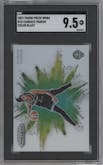 Candace Parker from the 2022 Panini Prizm WNBA set graded by SGC and given an overall grade of 9.5.