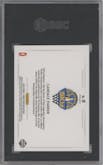 Candace Parker from the 2022 Panini Prizm WNBA set graded by SGC and given an overall grade of 9.5.