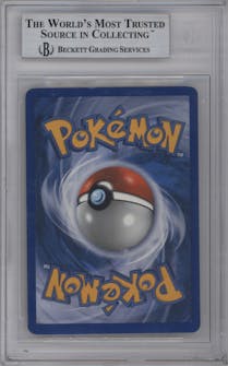 Charizard Gold Star from the 2006 Pokemon EX set graded by Beckett and given an overall grade of 9.
