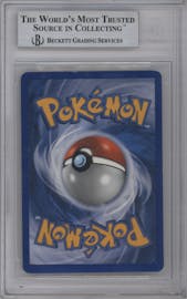 Charizard Gold Star from the 2006 Pokemon EX set graded by Beckett and given an overall grade of 9.