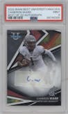 Cameron Ward from the 2022-23 Bowman’s Best University  set graded by PSA and given an overall grade of 9.