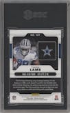 CeeDee Lamb from the 2020 Panini Obsidian set graded by SGC and given an overall grade of 10.