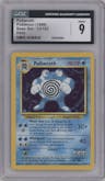 Poliwrath from the 1999 Pokemon set graded by CSG and given an overall grade of 9.