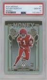 Xavier Worthy from the 2024 Panini Mosaic set graded by PSA and given an overall grade of 10.