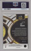 Keyonte George from the 2023-24 Panini Select  set featuring a Green Wave parallel graded by PSA and given an overall grade of 10.
