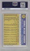 Mike Shannon from the 1970 Topps set graded by PSA and given an overall grade of 8.