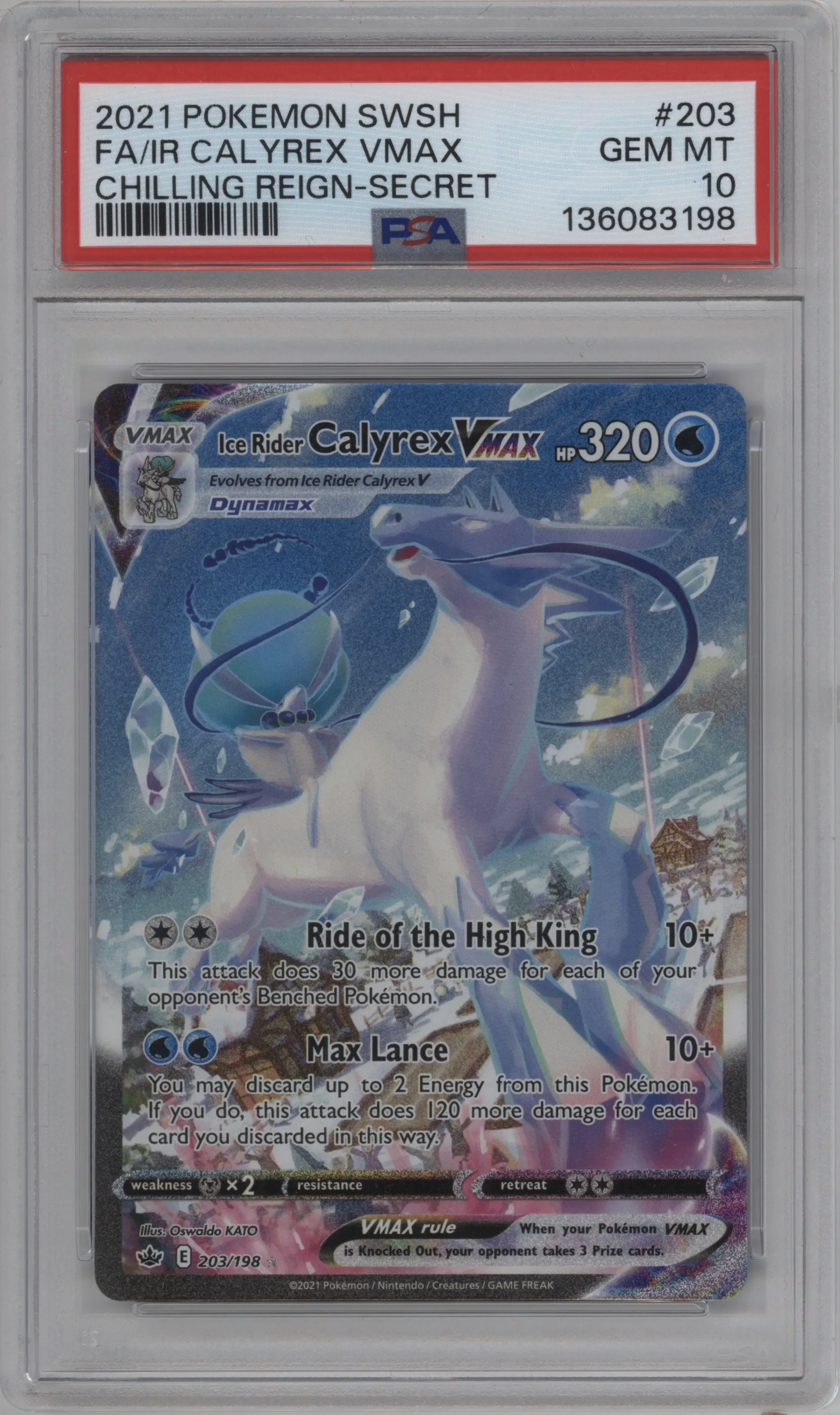 Ice Rider Calyrex VMAX