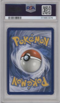 Glaceon GX from the 2018 Pokemon S&M  set graded by PSA and given an overall grade of 10.