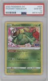Radiant Venusaur from the 2022 Pokemon SWSH set graded by PSA and given an overall grade of 10.