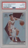 Tyler Herro from the 2019-20 Panini Mosaic  set featuring a Silver parallel graded by PSA and given an overall grade of 10.