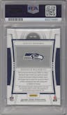 Kenneth Walker III from the 2022 Panini National Treasures set graded by PSA and given an overall grade of 8.