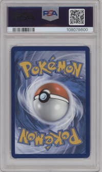 Ceruledge from the 2024 Pokemon SV set graded by PSA and given an overall grade of 9.