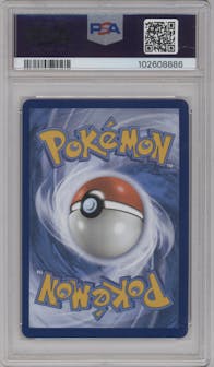 Aerodactyl V from the 2022 Pokemon SWSH set graded by PSA and given an overall grade of 10.