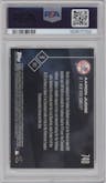 Aaron Judge from the 2017 Topps Now set graded by PSA and given an overall grade of 10.