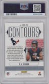 C.J. Stroud from the 2023 Panini Phoenix set graded by PSA and given an overall grade of 10.