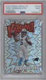 Teddy Bridgewater from the 2020 Panini Absolute set graded by PSA and given an overall grade of 9.