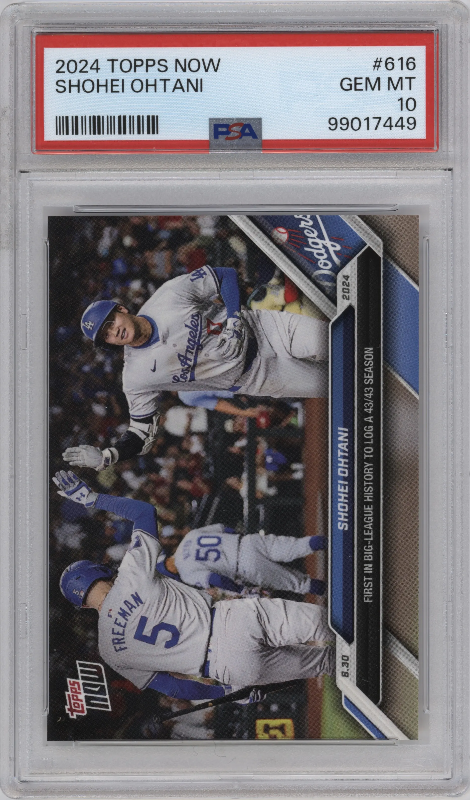 2024 Topps Now Shohei Ohtani #616 PSA 10