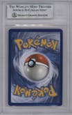 Detective Pikachu from the 2019 Pokemon S&M  set graded by Beckett and given an overall grade of 9.