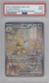 Alakazam ex from the 2023 Pokemon SV set graded by PSA and given an overall grade of 9.