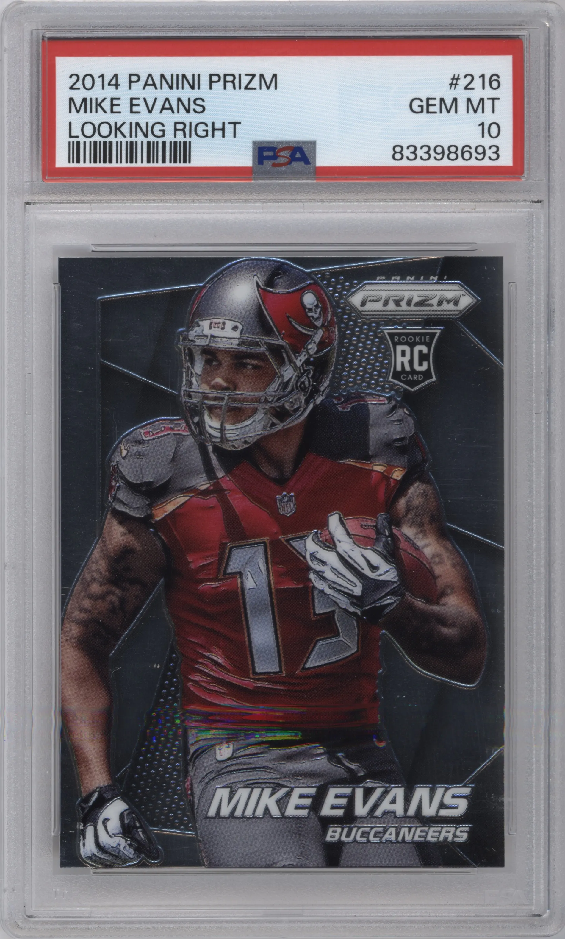 2014 Panini Prizm Mike Evans PSA 10