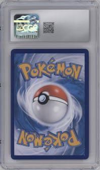 Captain Pikachu from the 2025 Pokemon SV Chinese set graded by CSG and given an overall grade of 10.