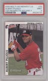 Albert Pujols from the 2000 Multi-Ad Midwest set graded by PSA and given an overall grade of 9.