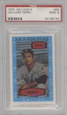 Gaylord Jackson Perry from the 1975 Kellogg's 3-D Super Stars set graded by PSA and given an overall grade of 9.