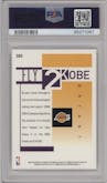 Kobe Bryant from the 2000-01 Upper Deck Victory set graded by PSA and given an overall grade of 10.