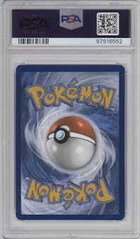 Colress's Tenacity from the 2024 Pokemon SV set graded by PSA and given an overall grade of 10.
