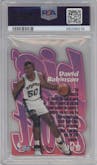 David Robinson from the 1996-97 Skybox Z-Force set graded by PSA and given an overall grade of 8.