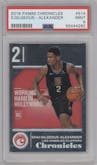 Shai Gilgeous-Alexander from the 2018-19 Panini Chronicles set graded by PSA and given an overall grade of 9.