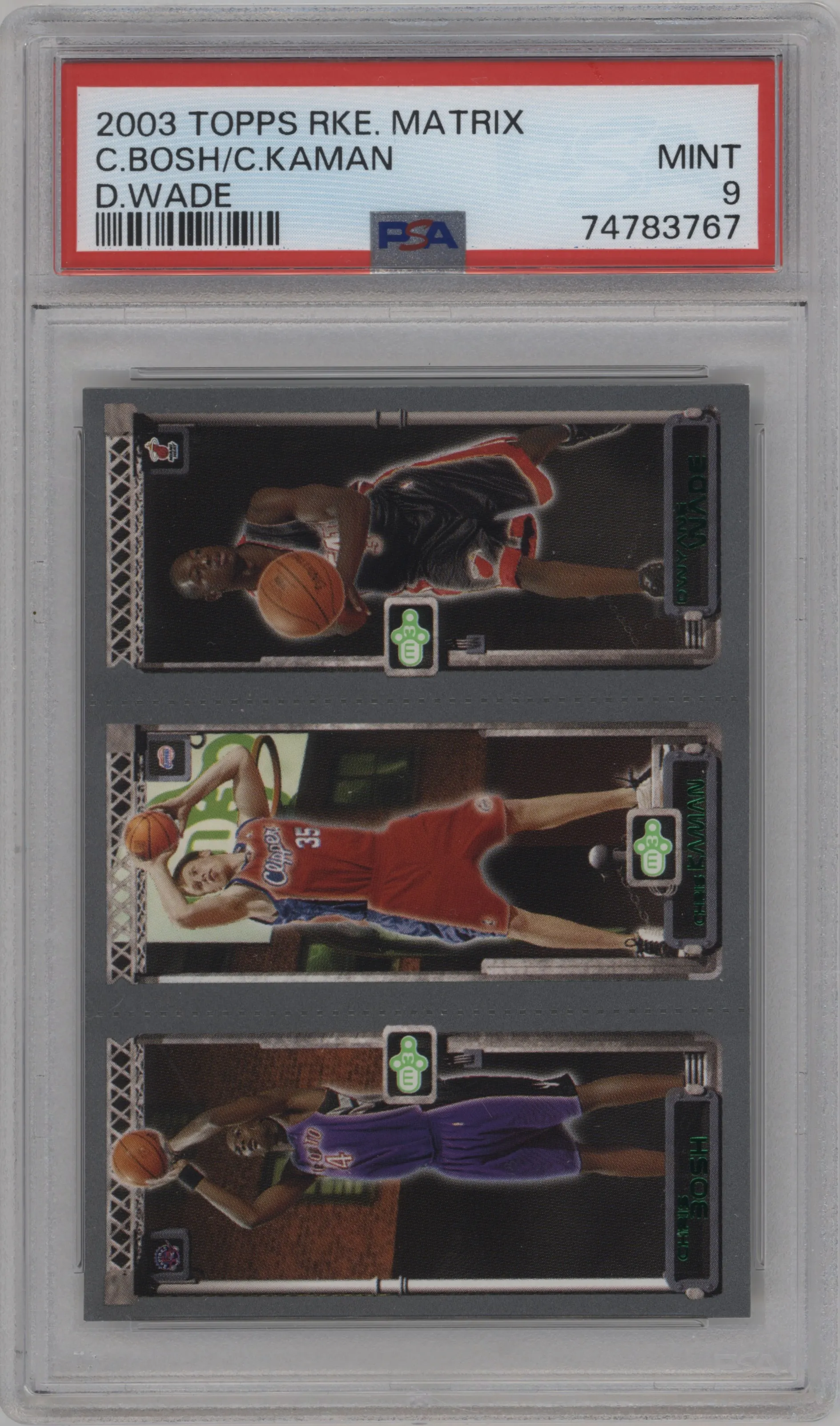 Chris Bosh/Chris Kaman/Dwyane Wade