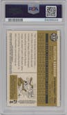 Clayton Kershaw  from the 2009 Topps Heritage  set graded by PSA and given an overall grade of 9.