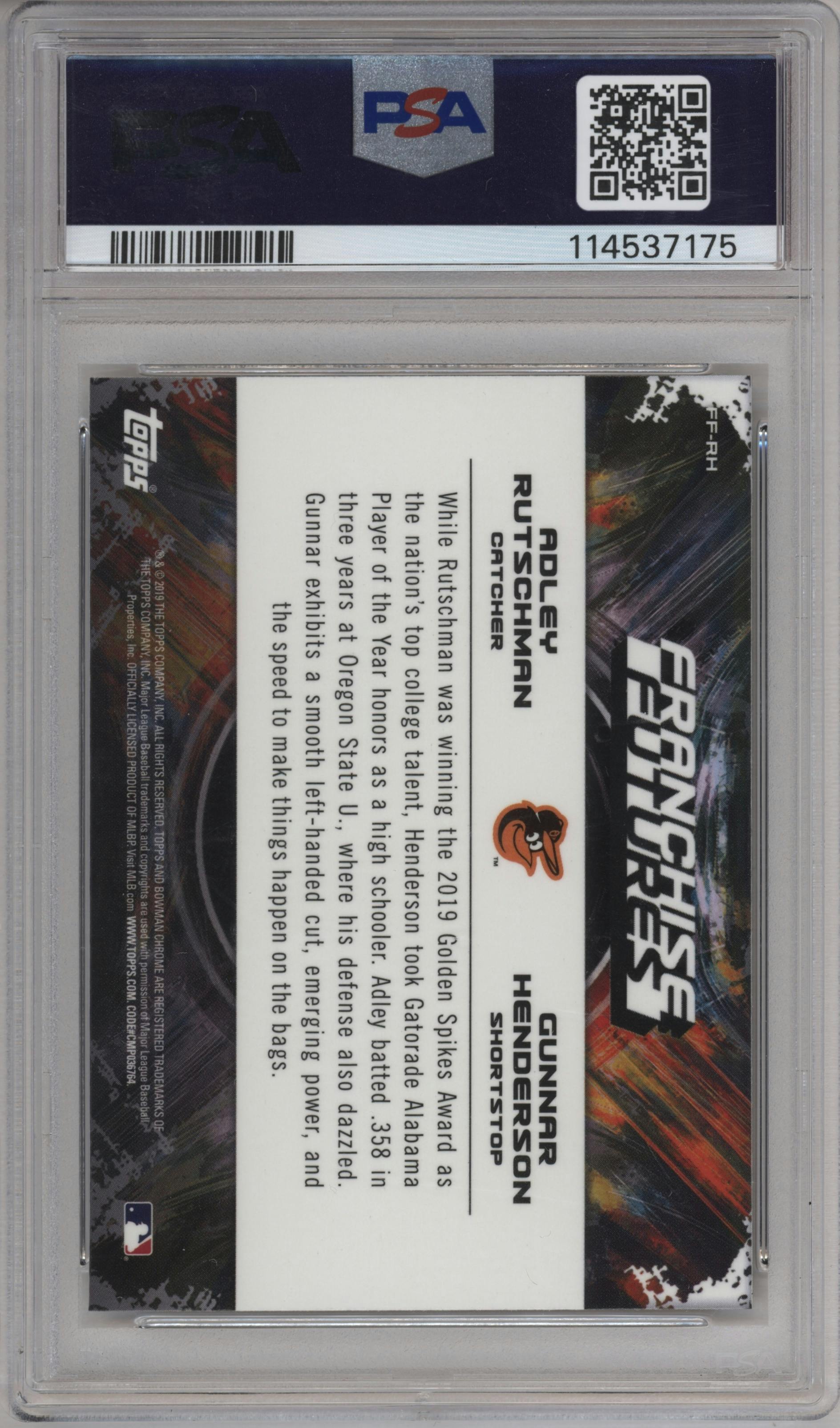 Adley Rutschman/Gunnar Henderson