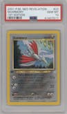 Skarmory from the 2001 Pokemon Neo Genesis set graded by PSA and given an overall grade of 10.